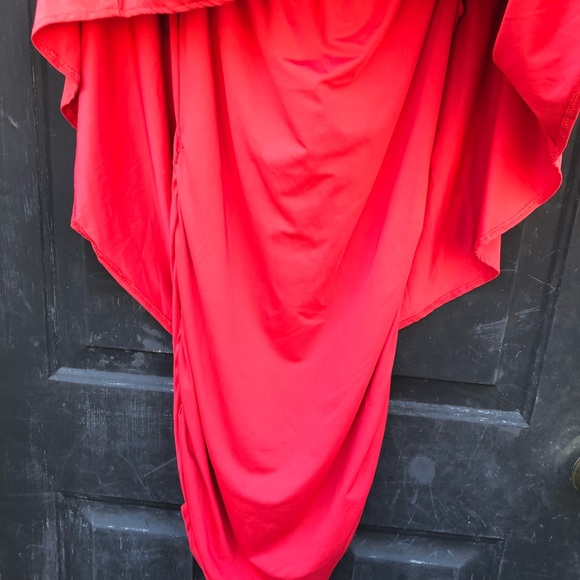 COPY - Women’s Red Mini Dress - Picture 3 of 4